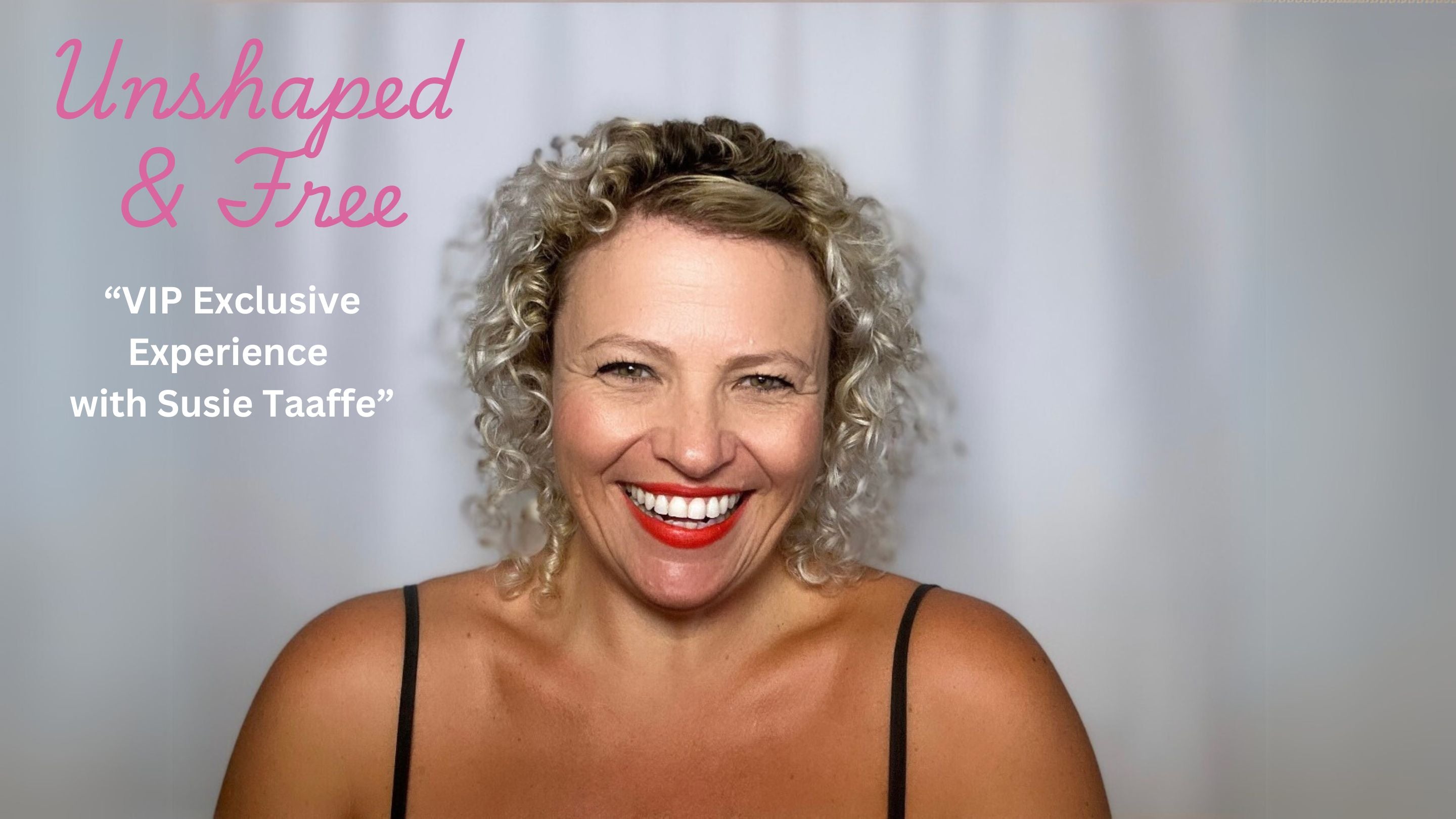 Load video: Susie introducing her Unshaped and Free Program in a Video