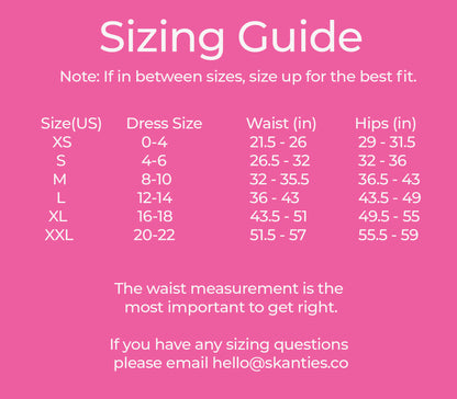 Size Guide (US Dress Sizes) XS = 0-4, S = 4-6, M = 8-10, L = 12-14, XL = 16-18, XXL = 20-22 